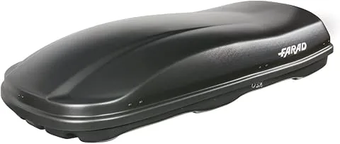 Farad Cofre de Techo Marlin 680L Negro Satinado - Doble Apertura Lateral, Homologación TÜV-GS, Garantía 5 años, Cerradura centralizada con Llave de Seguridad, Resistente a los Rayos UV foto 3