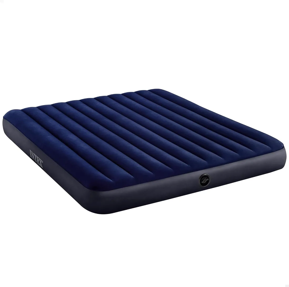 Intex Colchón hinchable Dura-Beam, Cama de aire inflable para camping Color Azul, acampada foto 3