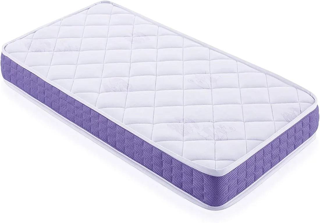 MATTREX | Colchón Viscoelástico Cuna Tamaño: 120x60 cm – Colchón Cuna Altura: 12 cm Transpirable, antiácaros, antihongos y antibacterias – Colchónes Cunas con Certificado Oeko-Tex® foto 2