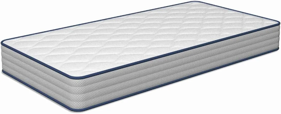 TECNOCOLCHÓN Colchón de Cuna Bebé Visco Baby® | Reversible Verano - Invierno | Gran Suavidad | Blanco | Certificados Oeko-Tex® y CertiPUR™ | 120x60x12 cm foto 2