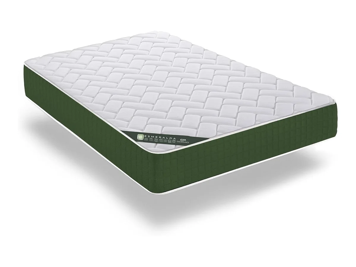 Dormio Esmeralda Colchón Viscoelástico, Fresh 3D, Tamaño 135x190 , Altura 21 cm, Reversible Dúo-System…