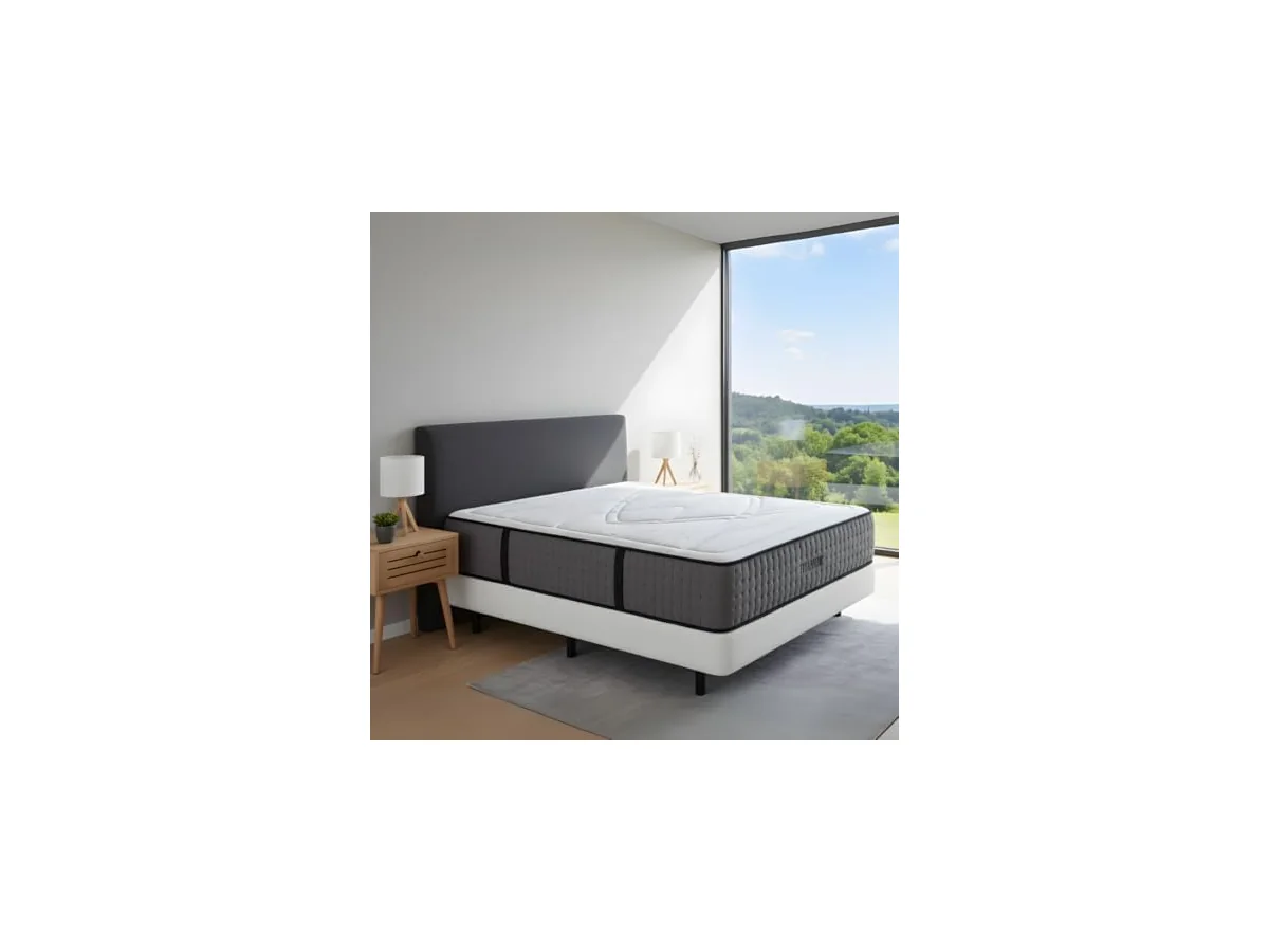 Moisury® Colchón Viscoelástico 135x190 Premium – Firmeza Alta 30 CM Altura – Colchón Ortopédico Titán –… foto 2