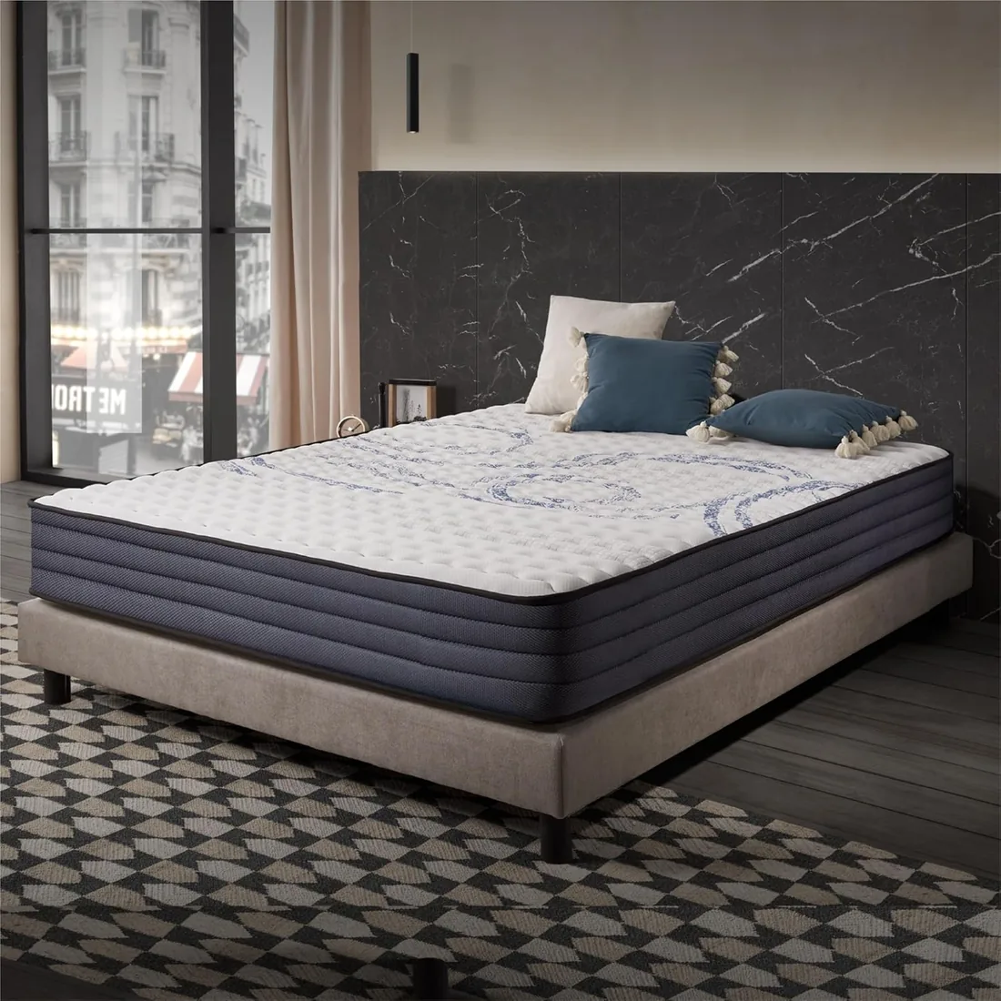 Naturalex - Perfectsleep - Colchón 150x190 cm Núcleo Híbrido - 26 cm
