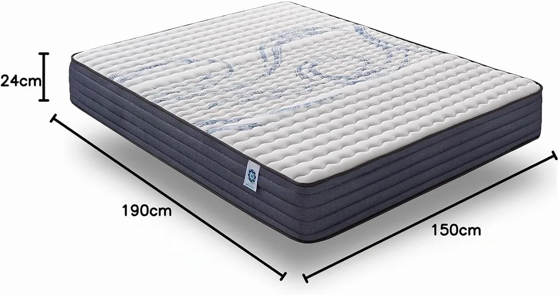 Naturalex - Perfectsleep - Colchón 150x190 cm Núcleo Híbrido - 26 cm foto 2