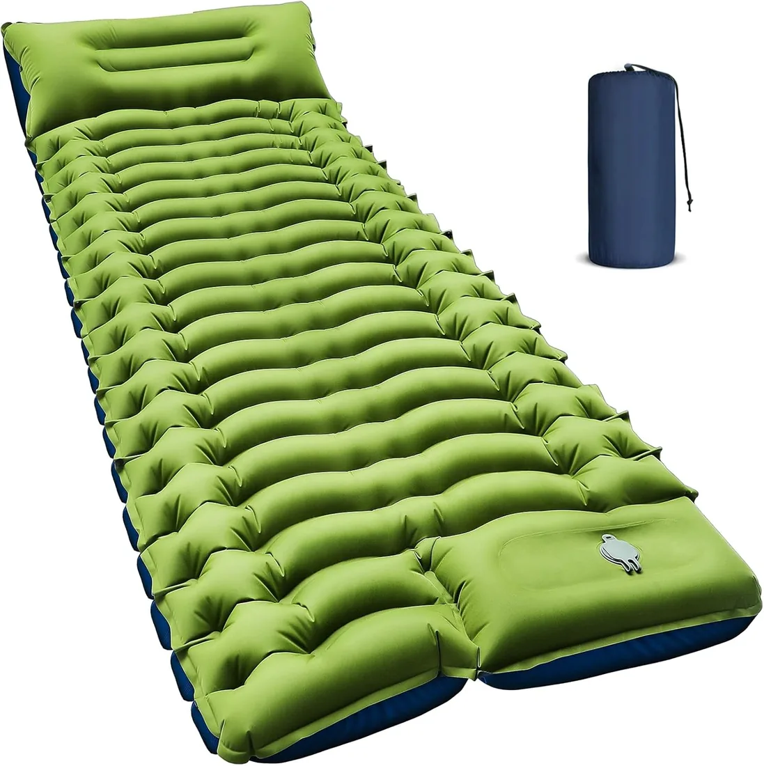 Yuzonc Colchoneta Camping, Ultraligero de Colchoneta Hinchable Camping, Colchonetas para Dormir Portátil para Acampada al Aire Libre, Senderismo y Tienda de Campaña