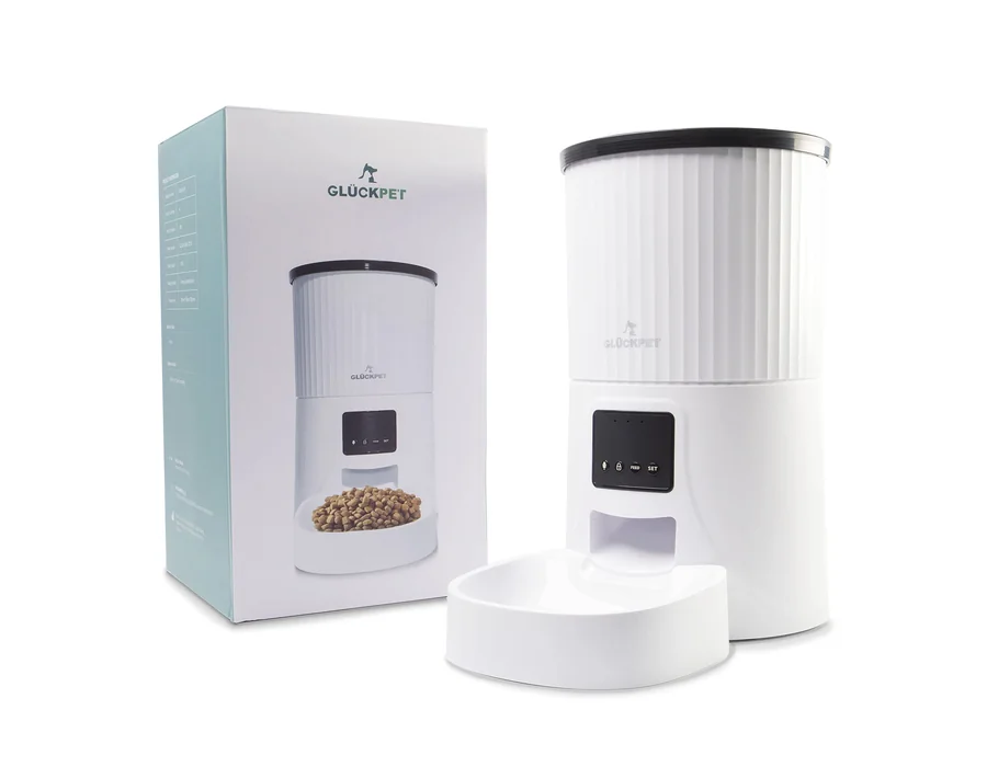 Comedero Automático para Gatos y Perros, WiFi, Programable, Control Remoto