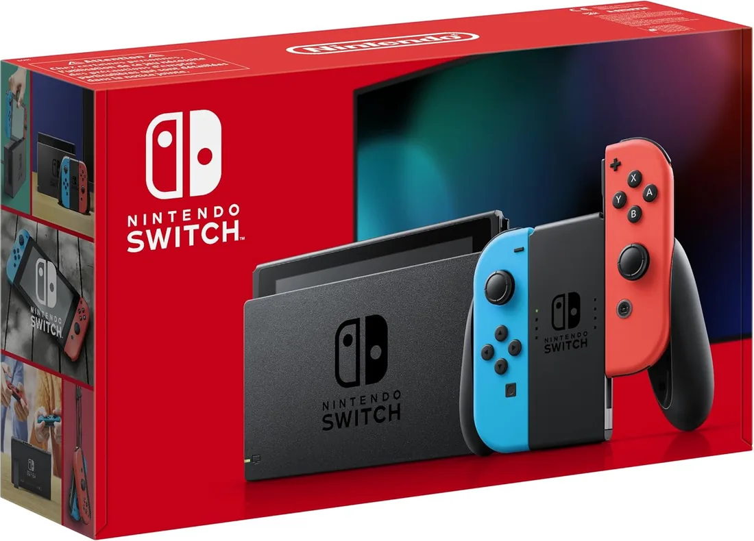 Nintendo Consola Switch - Color Azul Neón/Rojo Neón foto 3
