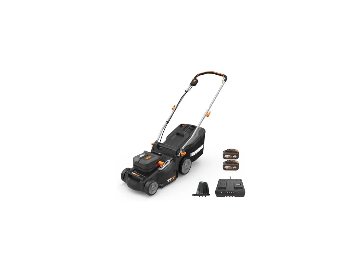 Worx WG737E Cortacésped Nitro Brushless 40V 37cm 2 Baterías foto 2