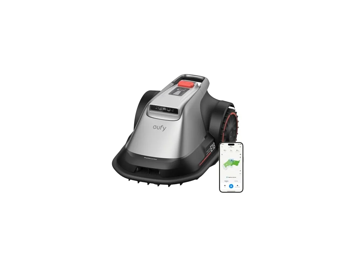 eufy Robot cortacésped E18 sin cable de limitación, Sin fallas de señal, sin RTK, Tecnología TrueVision,… foto 2