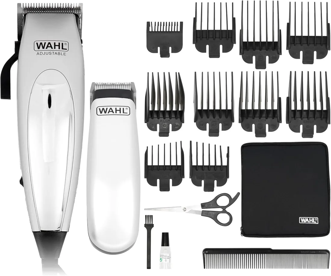 Wahl Home Pro Deluxe Combo de Cortapelos y Recortadora con Cable