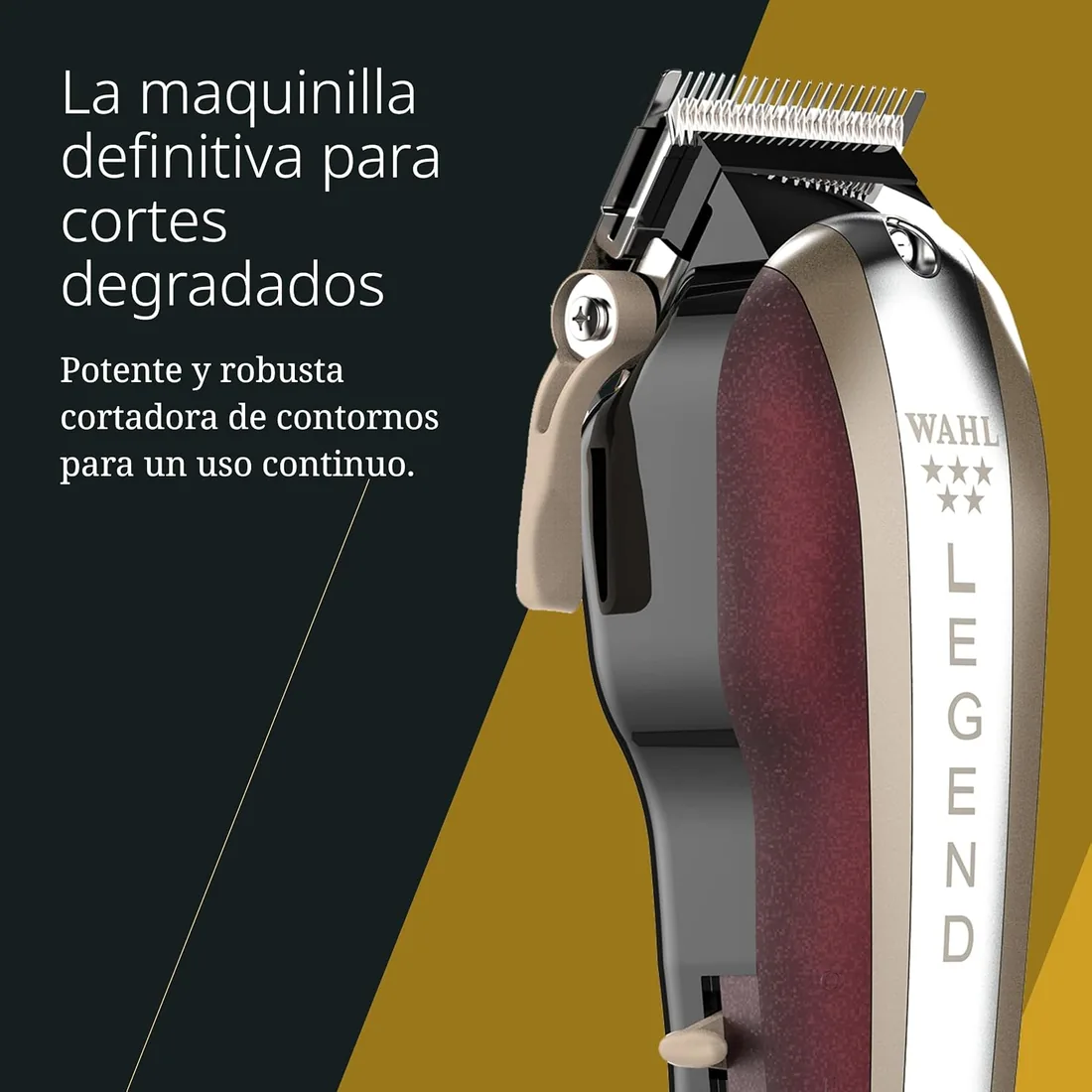 Wahl Legend, Cortapelos Profesional con Cable para Degradados foto 3