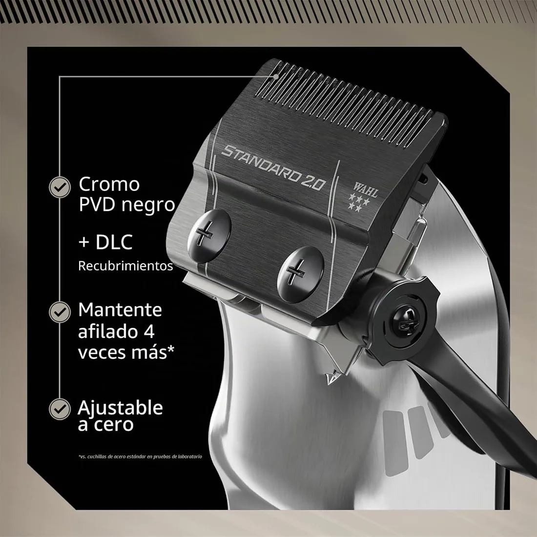 Wahl Senior 2.0, Cortapelos Inalámbrico, Motor 8000 RPM, Cuchilla DLC foto 3