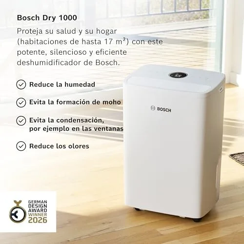 Bosch Dry 1000 Deshumidificador Silencioso foto 3