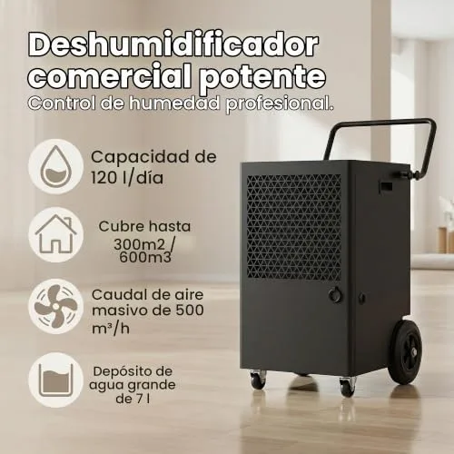 Kalopsia C9 Deshumidificador Profesional 120L/día foto 3