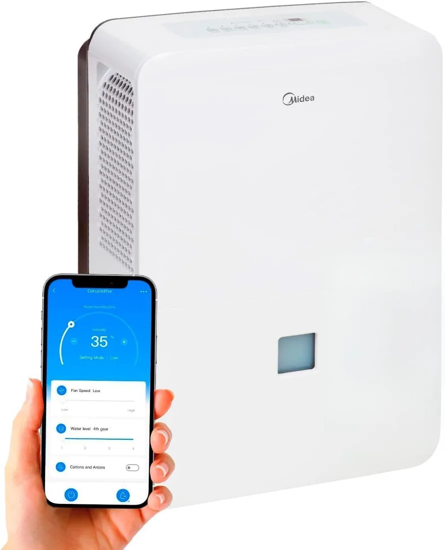 Midea 50L Deshumidificador Industrial con App/WiFi