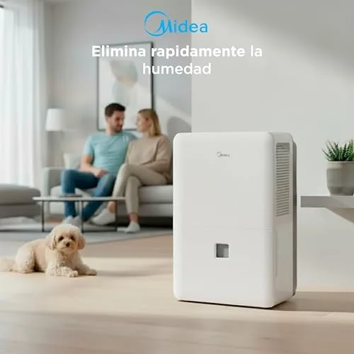 Midea 50L Deshumidificador Industrial con App/WiFi foto 3