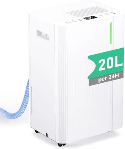 TOIOVCU Deshumidificador 20L/día con Compresor foto 2