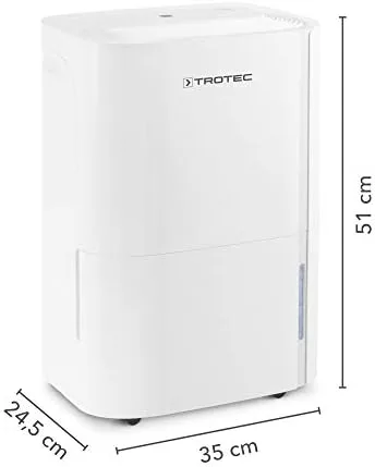 TROTEC TTK 66 E Deshumidificador 24L/día foto 2
