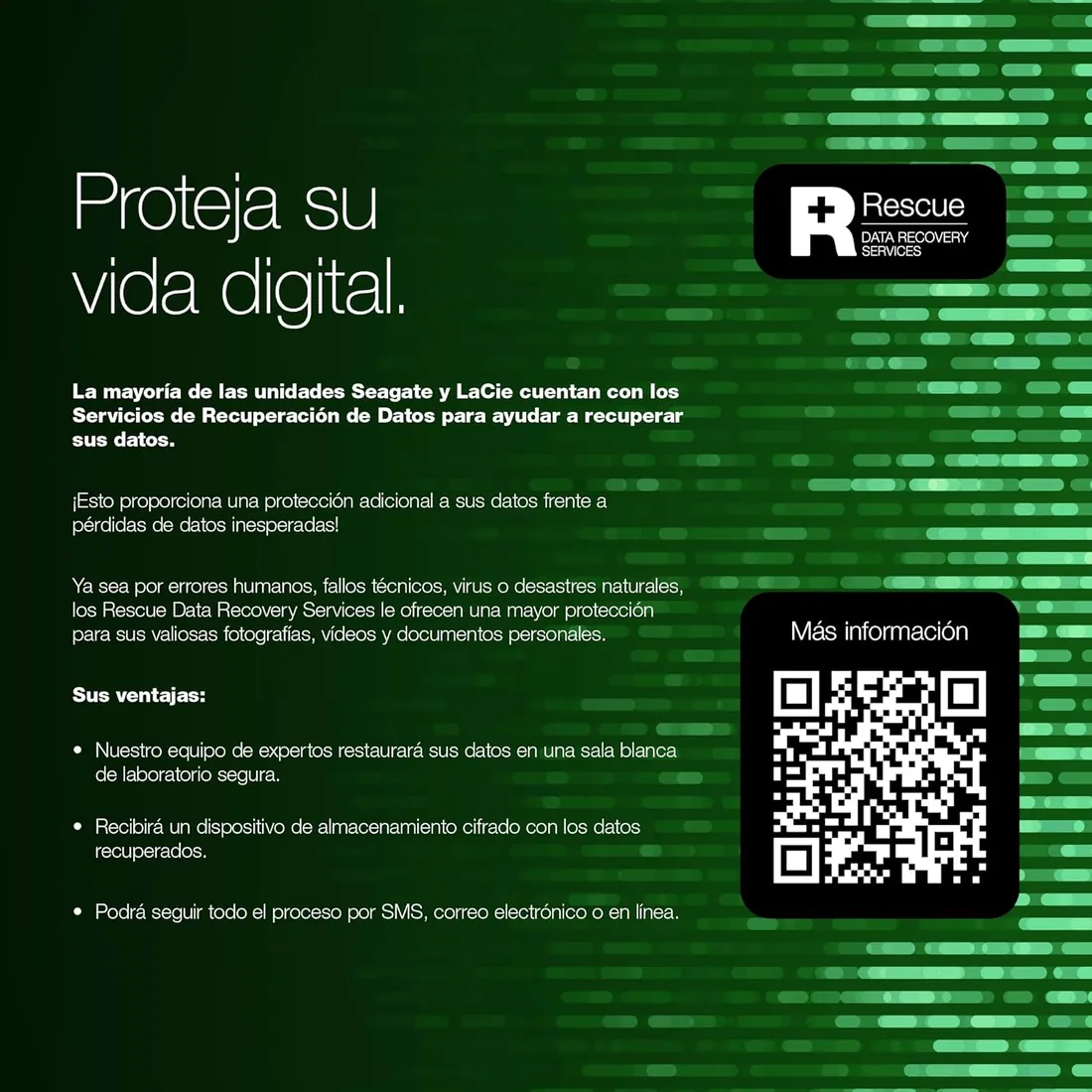 Seagate Expansion Desktop 6TB, Unidad De Disco Duro Externa HDD, 3.5 Pulgadas, USB 3.0, PC & Notebook, Rescue Services (STKP6000400) foto 3