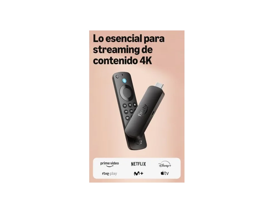 Amazon Fire TV Stick 4K Select (última generación): comienza a reproducir contenido 4K en streaming, ve cientos de miles de películas y episodios de series, encuentra series más rá foto 3