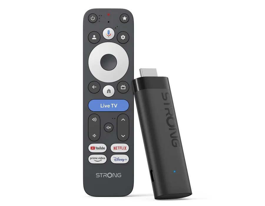 Strong Leap-Nova-X TV Stick 4K UHD, 2 GB RAM + 32 GB Memoria, Android 14