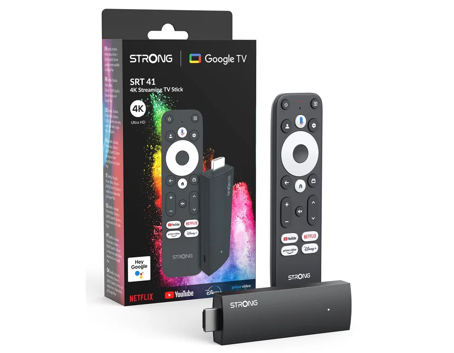 STRONG Streaming Box Android TV 4K UHD-SRT41