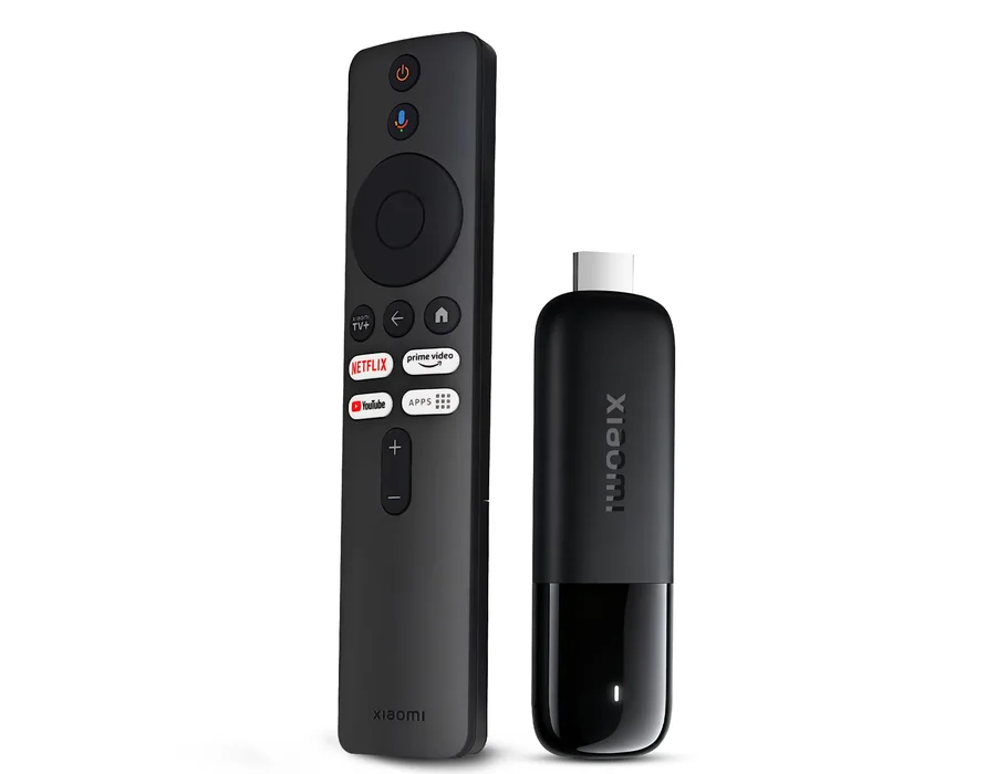 Xiaomi TV Stick 4K (2nd Gen), Mi Streaming Stick Compatible con Google TV, Google Cast, Control Remoto por Voz, Compatible con Wi-Fi 6, HDR10, Dolby Vision, Dolby Atmos y DTS:X, Ca