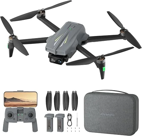 Ameta S20 Dron con Camara 4K, GPS Mini Drone para Adultos y Niños | Retorno Automático, 50 Minutos de Vuelo, Modos Intelig foto 3