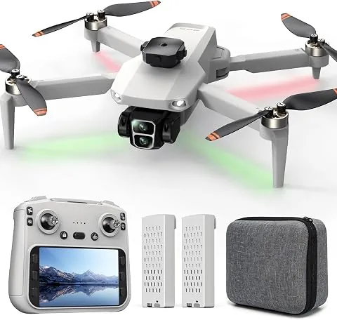 Dron GPS con Pantalla HD de 4,3" y Cámara 4K para Principiantes, 32 min | Sin Teléfono ni App, Retorn foto 3