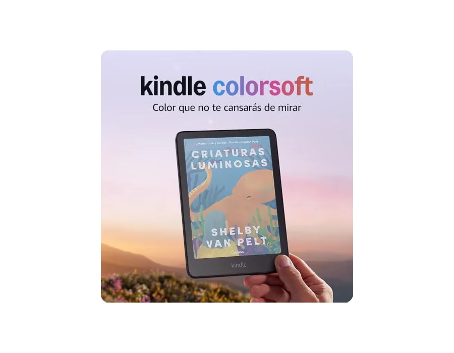 Amazon Kindle Colorsoft (última generación) | pantalla a color y luz cálida ajustable | 16 GB foto 3