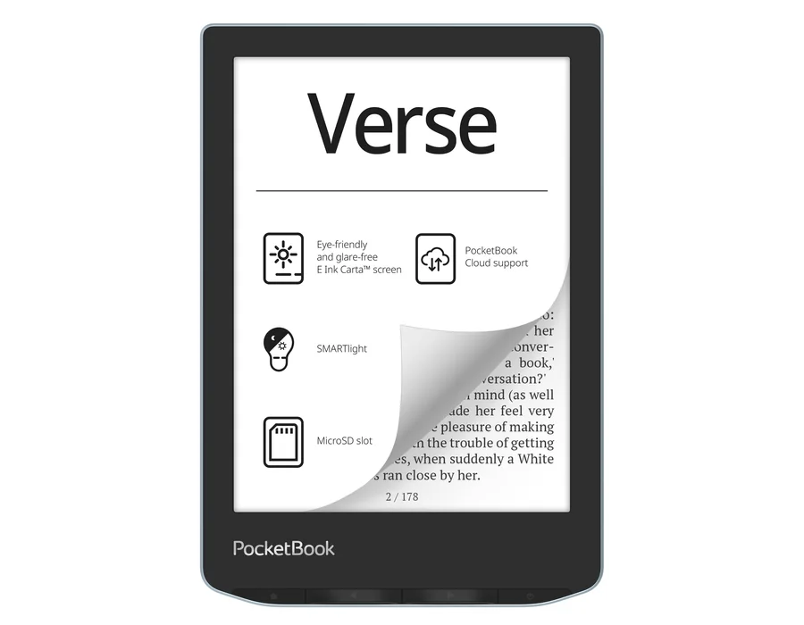 PocketBook Verse Libro Electrónico 6" 8GB Azul Brillante