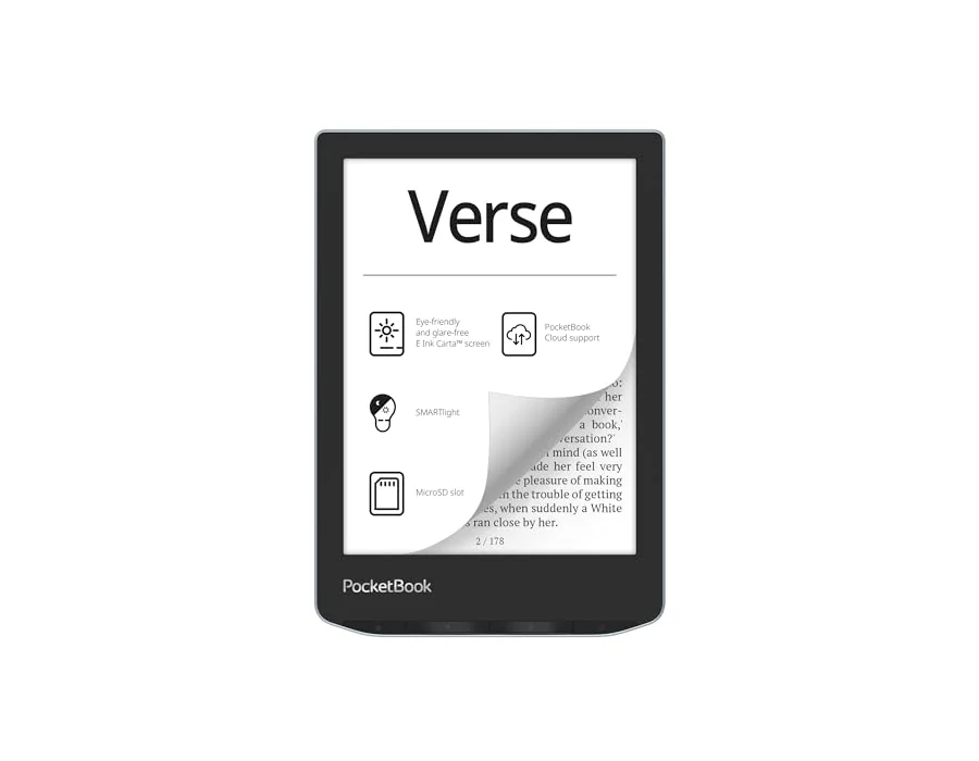 PocketBook Verse Libro Electrónico 6" 8GB Azul Brillante foto 2