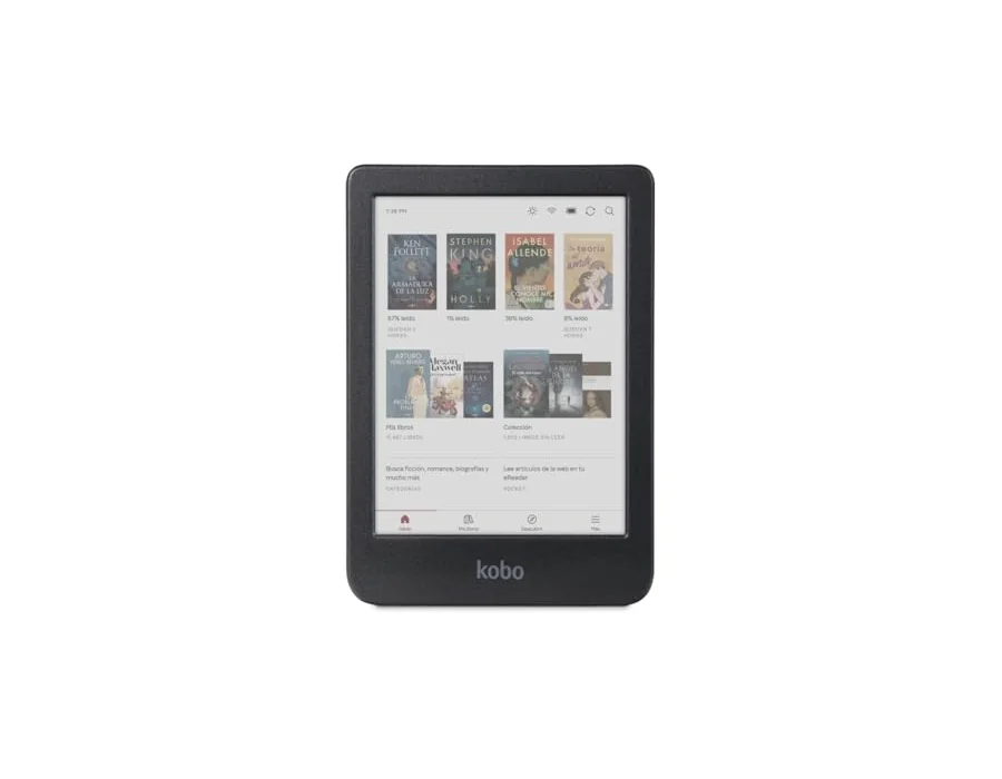 Kobo Clara Colour | eReader | Pantalla E Ink Kaleido™ 3 en Color de 6” sin Reflejos | Opción de Modo Oscuro | Resistente al Agua | Audiolibros | 16 GB de Almacenamiento | Negro foto 2