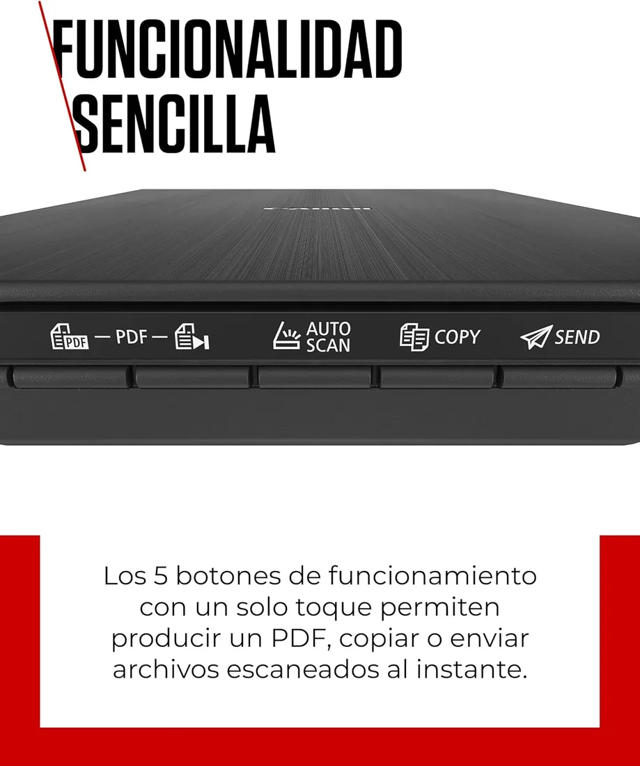 Canon LiDE 400 Escáner Plano A4 | Escaneo 48-bit | Conexión USB-C foto 3