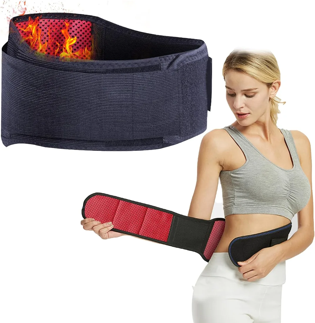 Turmalina Faja Termica Cinturon,Cinturón De Soporte De Turmalina,Terapia Magnética Auto calefacción Faja Lumbar,Faja Térmica Lumbar,Faja Lumbar Calor,Cinturón Terapia Magnética Autocalentamiento,M foto 3