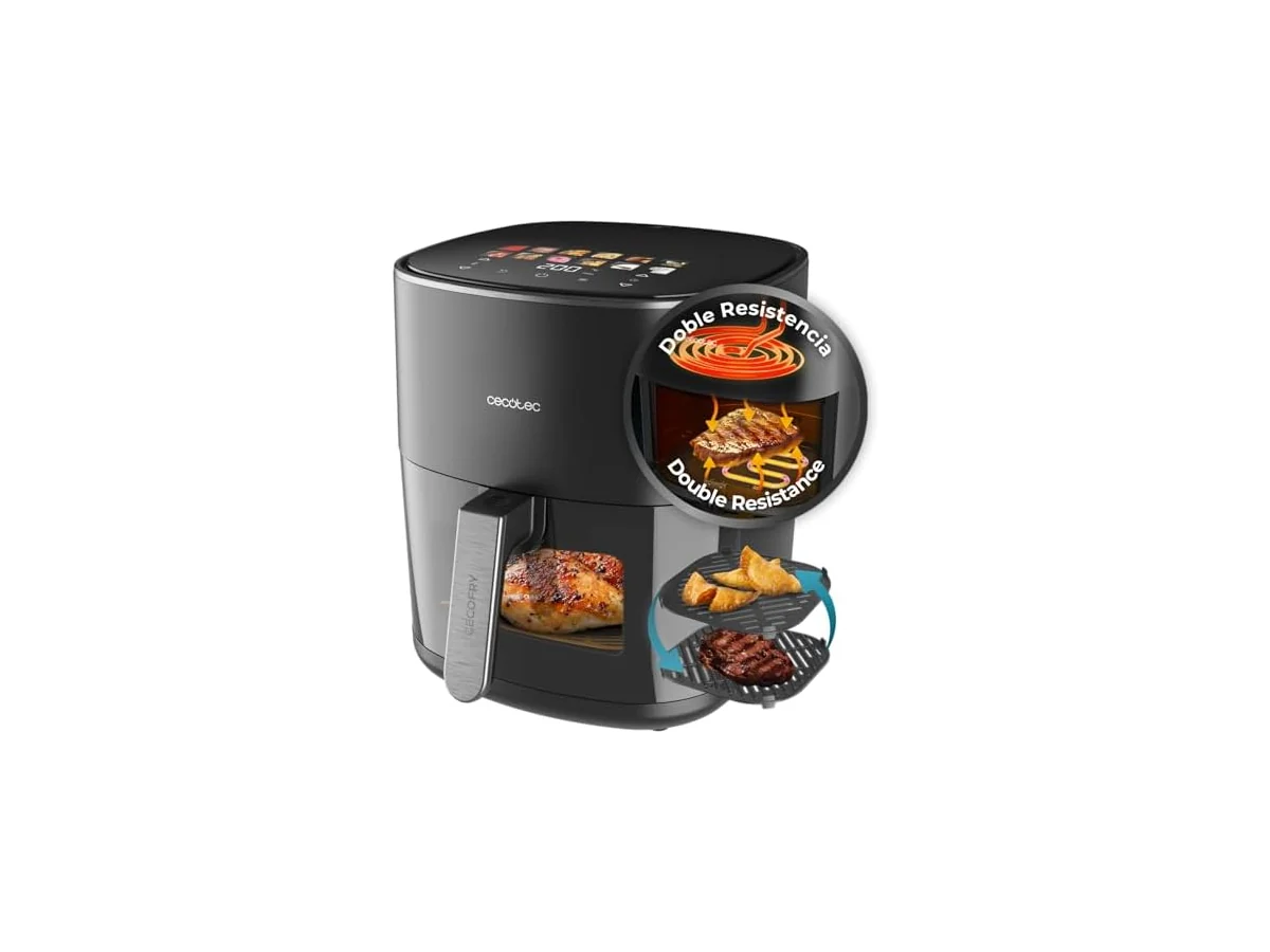 Cecotec Cecofry&Grill Duoheat 6500 foto 2