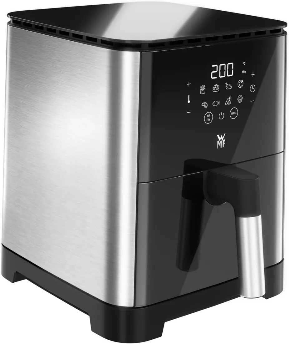 WMF Multi Taste Airfryer - Freidora de Aire sin Aceite, 4,2 L, 8 Programas Preestablecidos, Deshidratador y Grill, Pantalla Táctil, Fácil de Limpiar