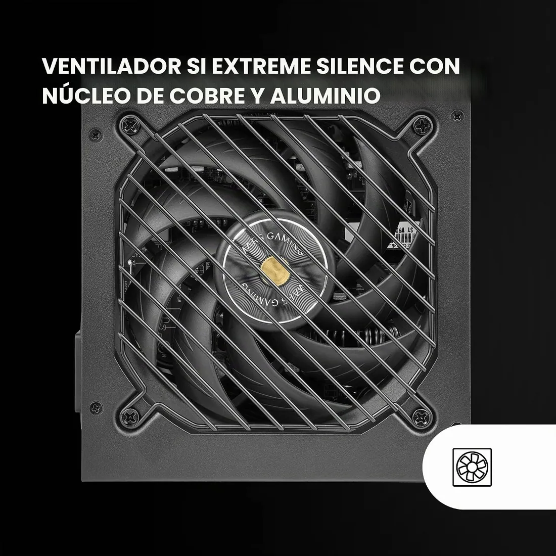 Mars Gaming MPB650SIM Fuente PC ATX 650W Full Modular 7 Años Garantía | 80Plus Bronze 230V EU 90%, Ventilador SI 120mm, Tecnologías AI2-RPM, DC-DC y SMD, ATX 3.1, Cables Fibra Carbono, Negro foto 2