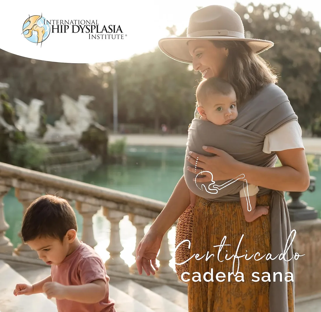 Boba Wrap - Fular Elástico Portabebé | Pañuelo Porteo Ergonómico, Bandolera Ajustable, Ideal Para Recién Nacidos, Color Gray foto 3