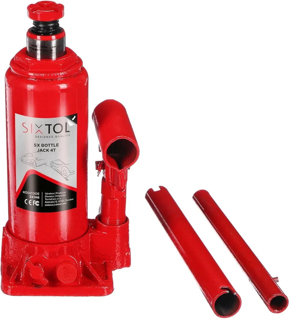 SX Bottle Jack 4T - Gato hidráulico de Botella, 4 t