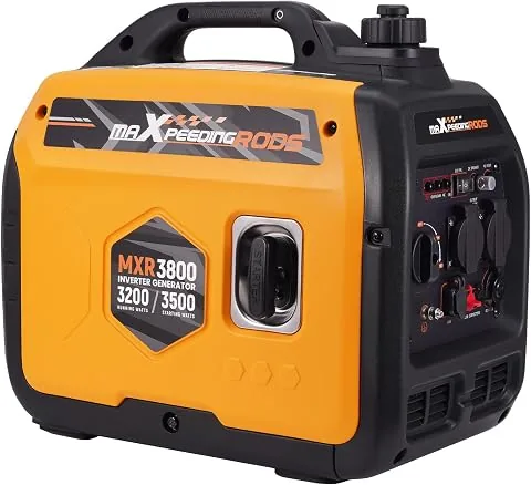 maXpeedingrods Generador de corriente inverter de 3500 W, ligero y portátil