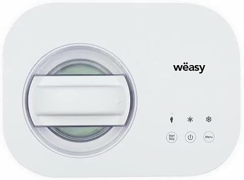 YUM135 Máquina Para Hacer Helados Caseros, Potencia 100 W, Capacidad 1 Litro, Función Retención Frío, Preparación 60 Min, Pantalla Táctil, Acero Inoxidable