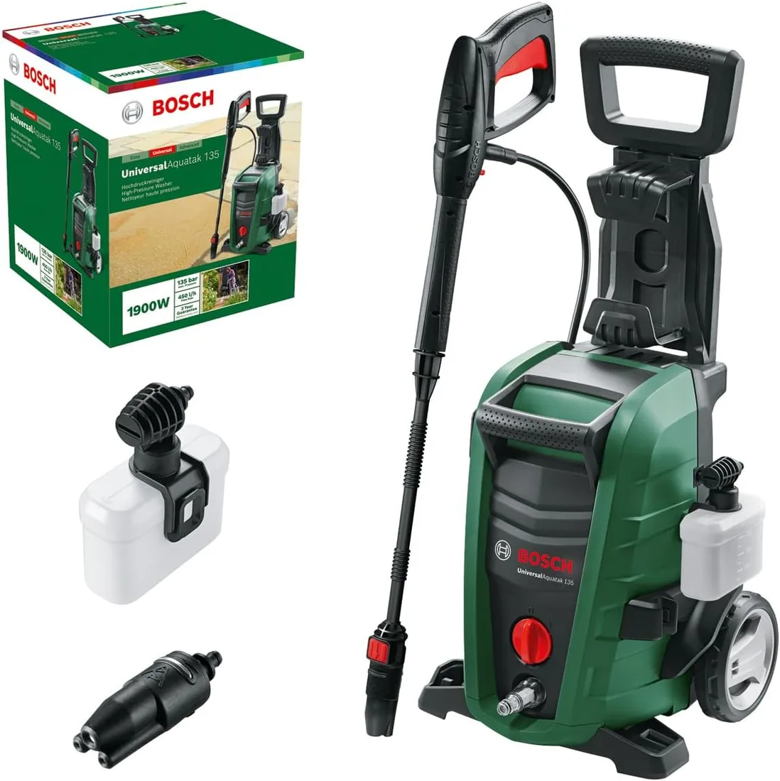 Bosch UniversalAquatak 135 Hidrolimpiadora de Alta Presión