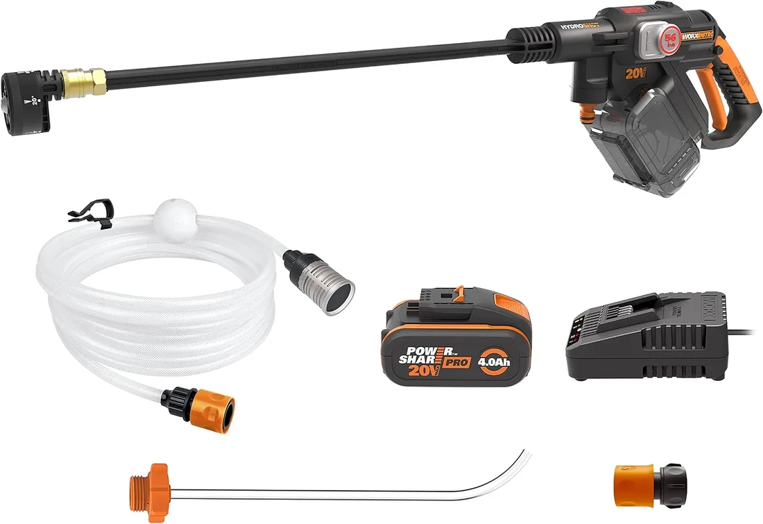 WORX WG633E Hidrolimpiadora a Batería Brushless 20V