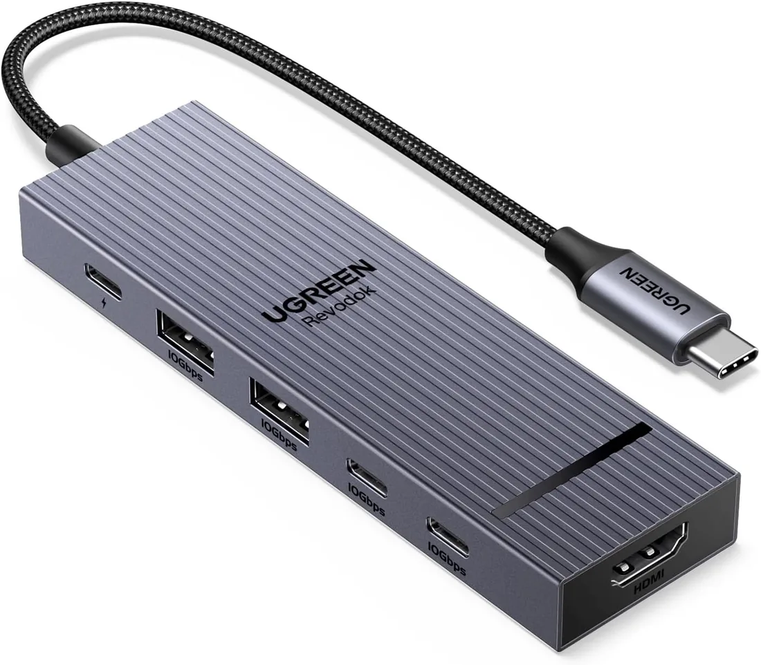 UGREEN Revodok Pro 106 Hub USB C 3.2 Gen 2 10Gbps Multipuerto