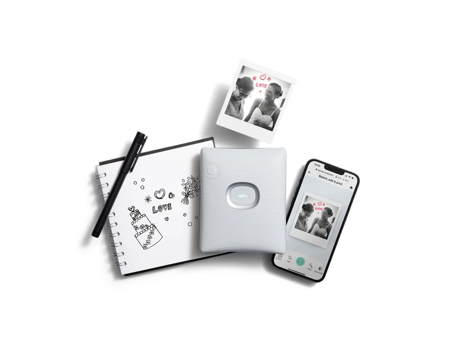 instax Square Link. Impresora para teléfonos, Color Blanco. foto 3