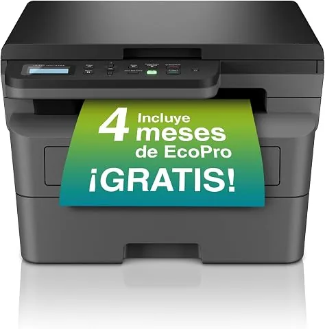 Brother DCP-L2627DWE Impresora Láser Monocromo 3en 1, Eficiente Fácil de Configurar y Conectar con Una Impresión Rápida y Sin Errores