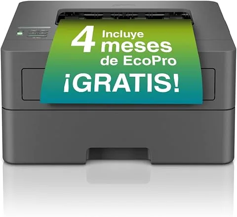 Brother HLL2400DWE. Impresora láser Monocromo con conexión WiFi e impresión a Doble Cara