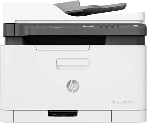 HP Color Laser MFP 179fnw 4ZB97A - Impresora Láser Color Multifunción Wi-Fi, Imprime, Escanea, Copia y Fax, Ethernet, USB 2.0, Smart App, LCD, Blanca foto 3