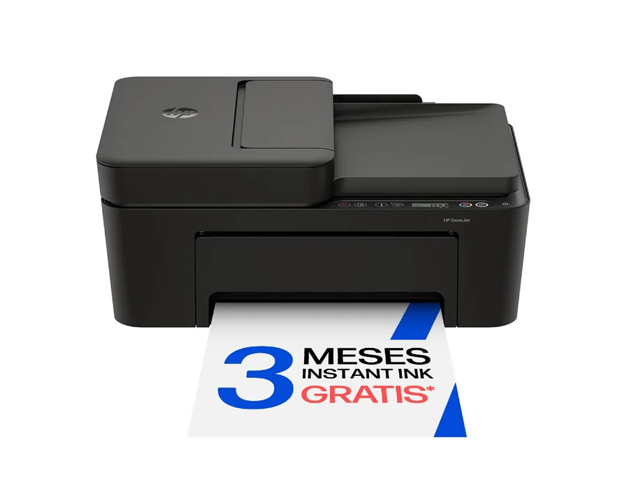 HP DeskJet 4320, Impresora Multifunción de inyección de tinta a color, inalámbrica, alimentador automático de documentos (ADF), Wi‑Fi doble banda, App HP Smart, 3 meses de Instant 